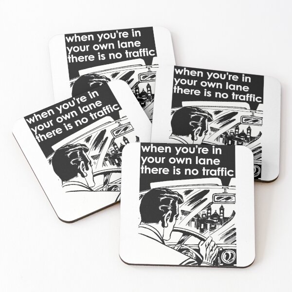 Item preview, In Your Own Lane No Traffic Motivational Hustle Quote designed and sold by FlyShop1.