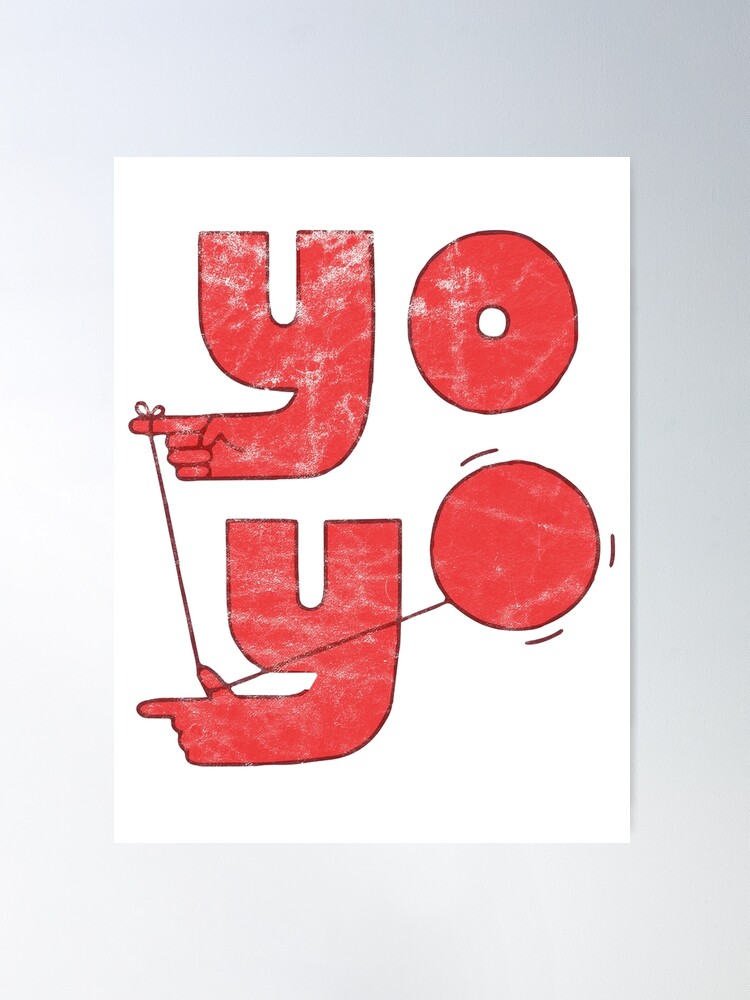YO-YO Vintage Poster フレーム付き YO-YO Vintage Poster フレーム付き