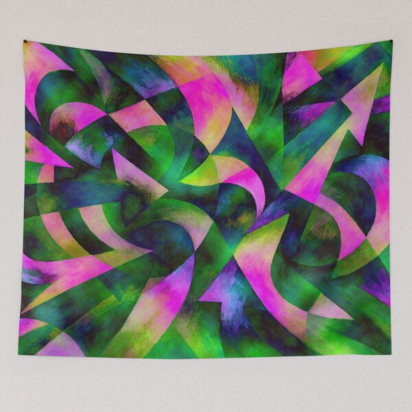 Item preview, Colorful abstract arrow pattern designed and sold by Sigtrix.