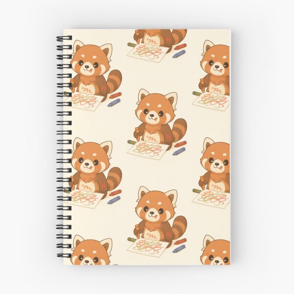Item preview, Cute Red Panda Crayons designed and sold by FawnNuage.