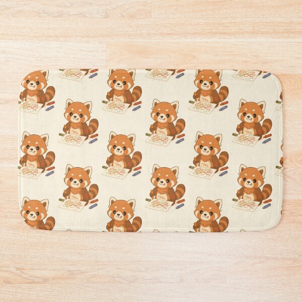 Item preview, Cute Red Panda Crayons designed and sold by FawnNuage.