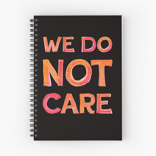 Item preview, We Do Not Care  designed and sold by Zab Butler Design.
