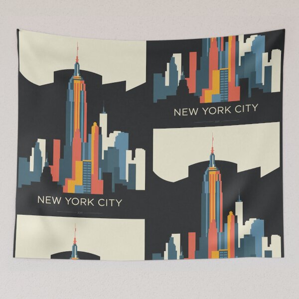 Item preview, Destinations - New York Graphic designed and sold by CanvasCarousel.