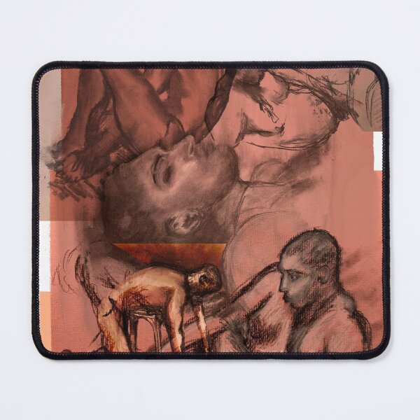 Item preview, Charcoal Sketched Male Model With Cheekbones for Days designed and sold by SitDownAJ.