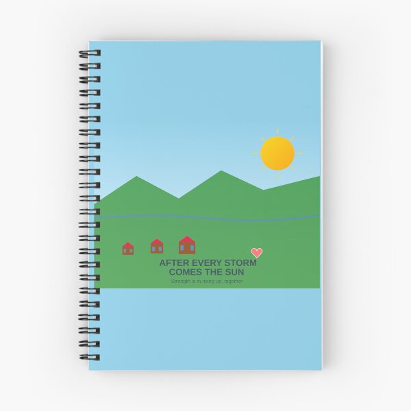 Item preview, After Every Storm Comes The Sun - Motivational Flood Recovery Message designed and sold by Pickmash.