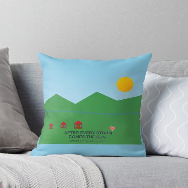 Item preview, After Every Storm Comes The Sun - Motivational Flood Recovery Message designed and sold by Pickmash.