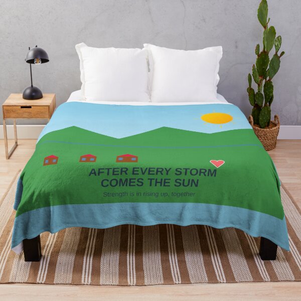 Item preview, After Every Storm Comes The Sun - Motivational Flood Recovery Message designed and sold by Pickmash.