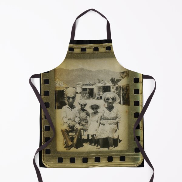 Item preview, Vintage Alien Family Road Trip Snapshot designed and sold by WykroMerch.