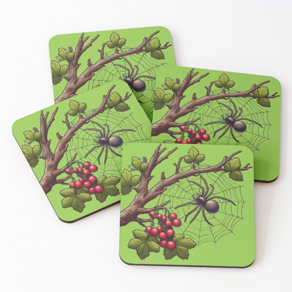 Item preview, Garden Spider on a Redcurrant Bush designed and sold by IraBum.