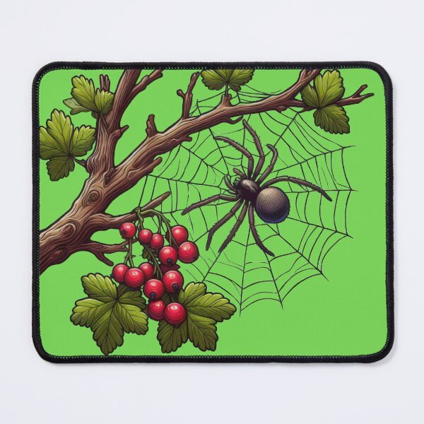 Item preview, Garden Spider on a Redcurrant Bush designed and sold by IraBum.