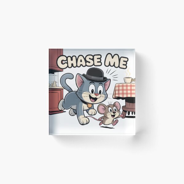 Item preview, Chase Me: The Playful Duo designed and sold by Matiz3k90.