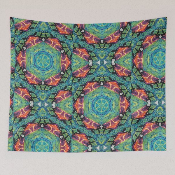 Item preview, Starfire Serpent in Neon Forest designed and sold by HailoNation.