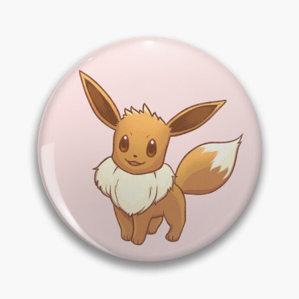 Item preview, Cute Eevee Sticker designed and sold by eleary.