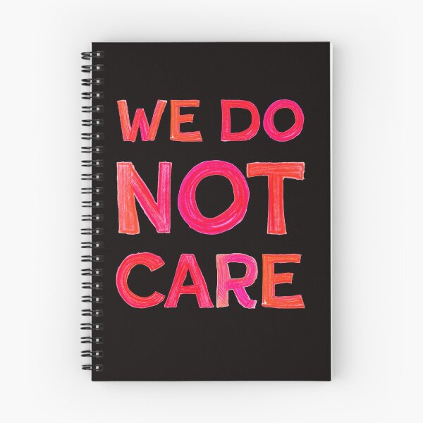 Item preview, We Do Not Care  designed and sold by Zab Butler Design.