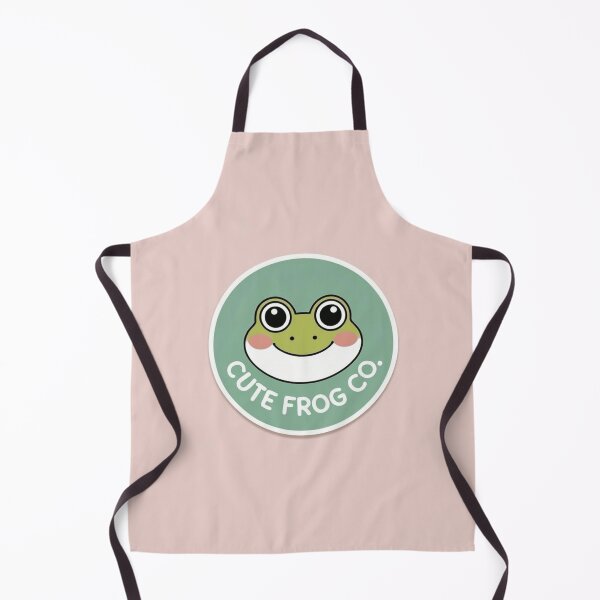 Item preview, Cute Frog Co. – Adorable Kawaii Frog Logo Design designed and sold by Froggy Feelings.