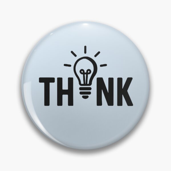 Item preview, THINK: Idea Bulb Brain Teaser Design designed and sold by Amelia Design.