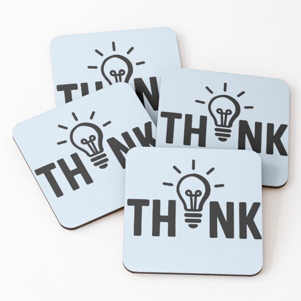 Item preview, THINK: Idea Bulb Brain Teaser Design designed and sold by Amelia Design.