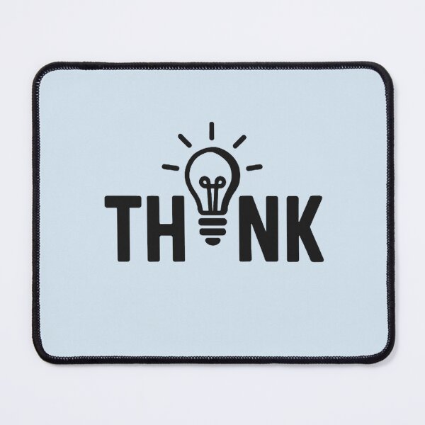 Item preview, THINK: Idea Bulb Brain Teaser Design designed and sold by Amelia Design.