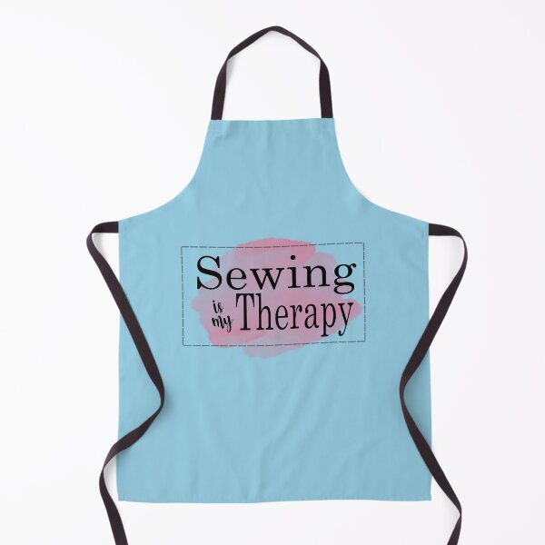 Item preview, Sewing is My Therapy - Black designed and sold by MarigoldandLily.
