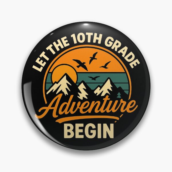 Item preview, Let the 10th Grade Adventure Begin Graphic designed and sold by JerdbordinShop.