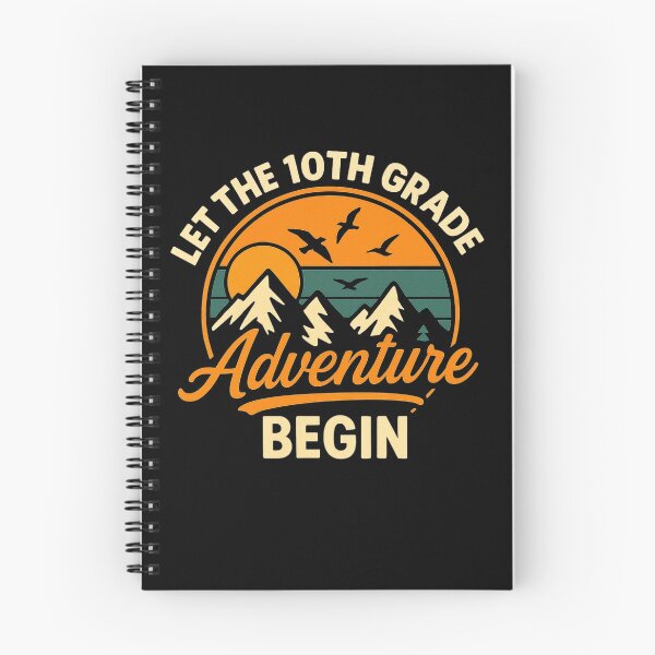Item preview, Let the 10th Grade Adventure Begin Graphic designed and sold by JerdbordinShop.