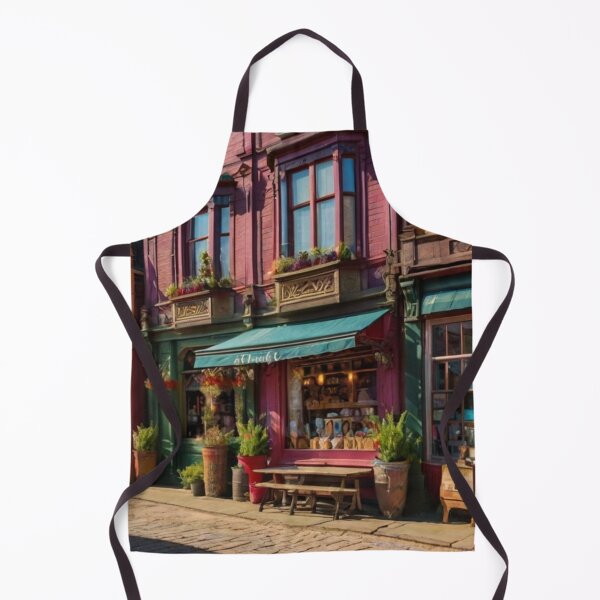Item preview, Heavenly Shops on a Victorian Street designed and sold by BlareBlare.