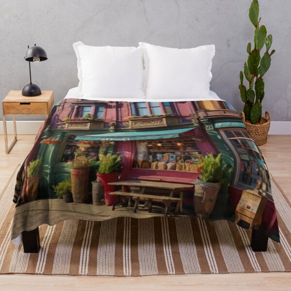 Item preview, Heavenly Shops on a Victorian Street designed and sold by BlareBlare.