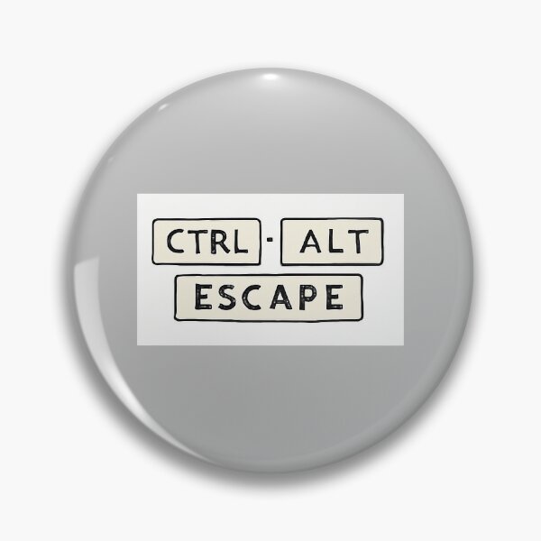 Item preview, Ctrl + Alt + Escape designed and sold by BoldRepeat.