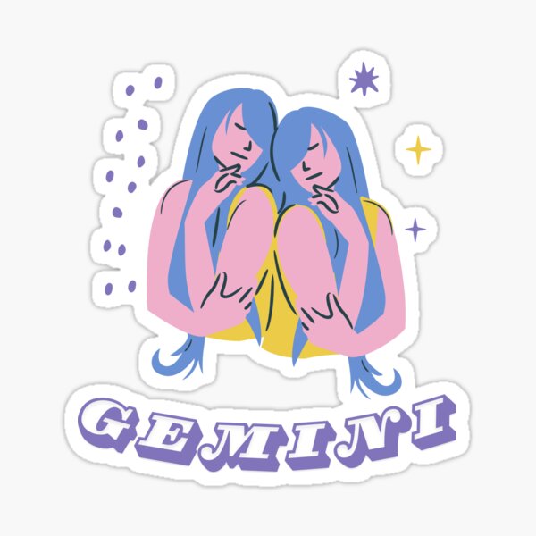 Item preview, Gemini star sign designed and sold by crafty-emma.