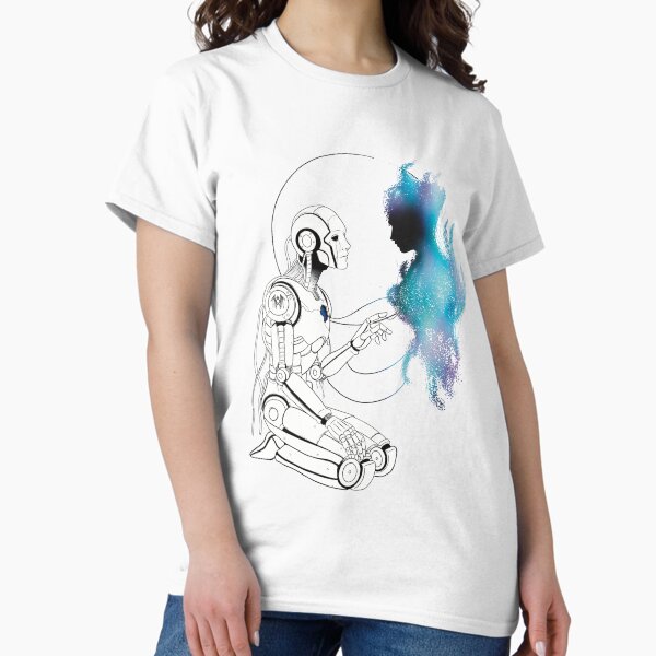 Item preview, Your Robot Companion (Blue) designed and sold by CobaltCanvas.