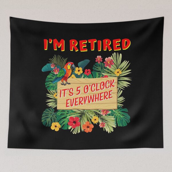 Item preview, Funny Retirement Summer Party Cruise I'm Retired Last Day Of Work Gift For Mom Dad Grandpa Grandma  designed and sold by Zayavca.