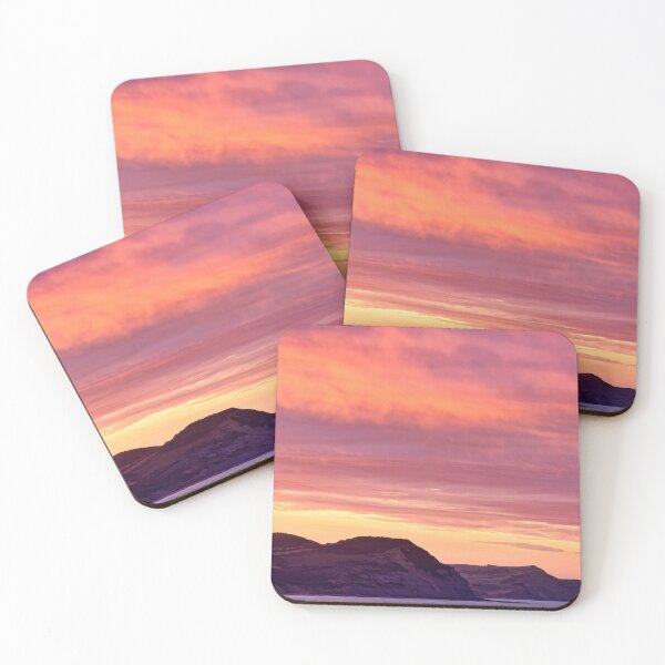 Item preview, Stormy Summer Sunrise over the Jurassic Coastline designed and sold by Dorset Girl.