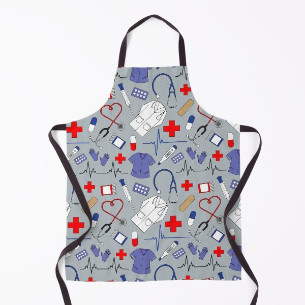 Item preview, Medical Doctor and Nurse Pattern designed and sold by CreativeTwins.