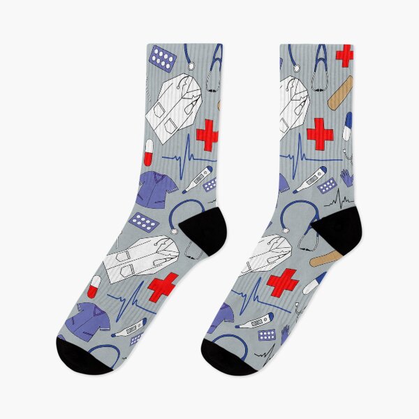 Item preview, Medical Doctor and Nurse Pattern designed and sold by CreativeTwins.
