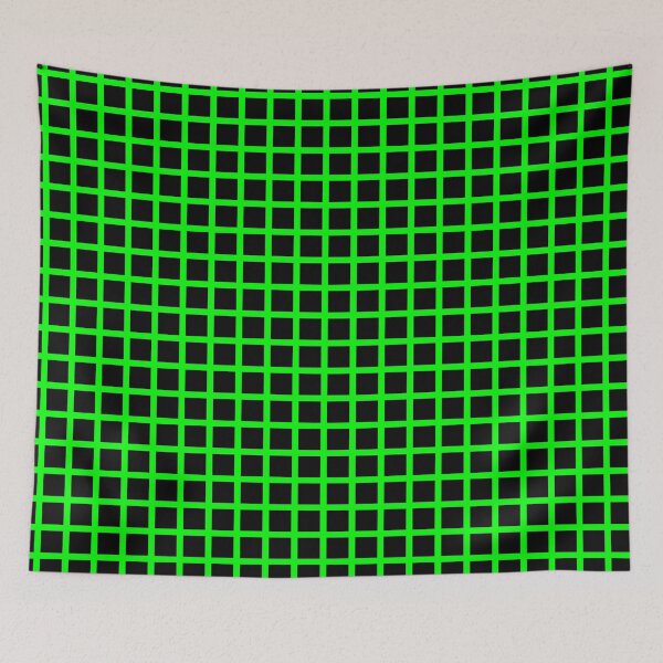 Item preview, Green & Black Squares & Crosses designed and sold by Goods4SaleNow.