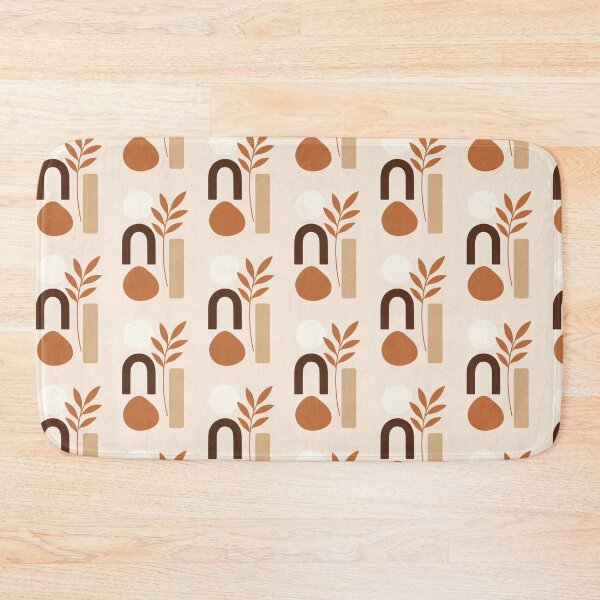 Item preview, Terracotta Calm: Abstract Earth Tones Cushion designed and sold by AnuShop2Go.