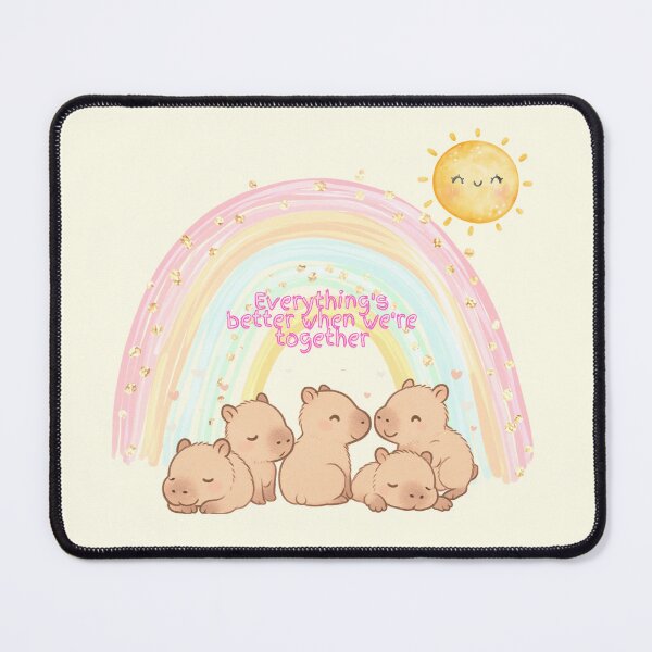 Item preview, Everything’s better when we are together  designed and sold by ChillCapyVibes.