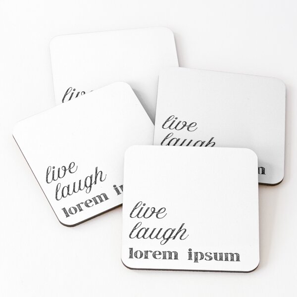 Aperçu de l'œuvre Vivre rire lorem ipsum créée et vendue par satanicbotanics.
