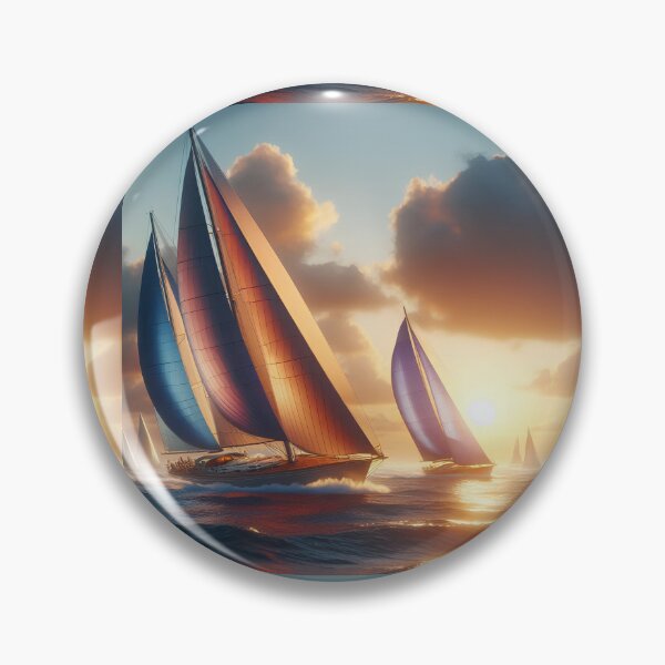 Artikelvorschau, Sonnenuntergangsregatta entworfen und verkauft von DreamMandalas.