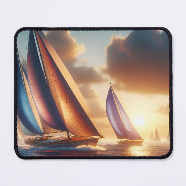 Artikelvorschau, Sonnenuntergangsregatta entworfen und verkauft von DreamMandalas.