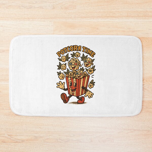 Item preview, Potcorn Time – Funny Stoner Popcorn Box designed and sold by Wake and Bake.