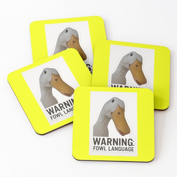 Item preview, ⚠️Warning! Fowl Language designed and sold by HarleyQ106.