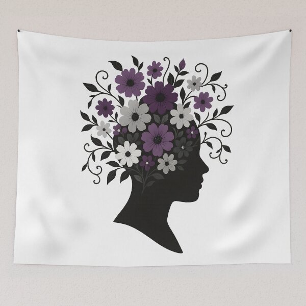 Item preview, Floral Ace Mindscape designed and sold by Uglyandcute.