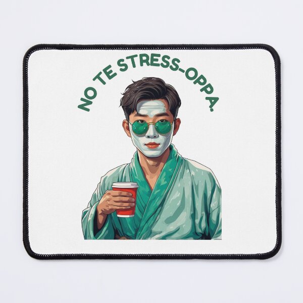 Item preview, Don't Stress, Oppa - Funny Korean T-Shirt designed and sold by Moovibe.