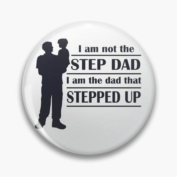 Item preview, I am not the Step Dad Silhouette Design designed and sold by Jaudaux Designs.