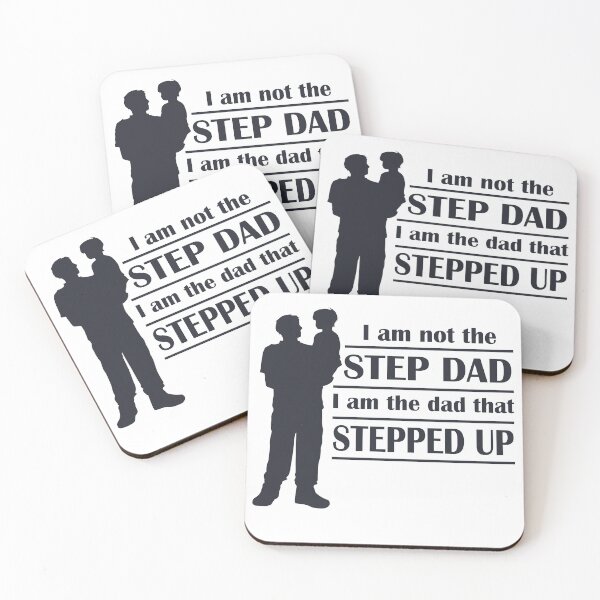 Item preview, I am not the Step Dad Silhouette Design designed and sold by Jaudaux Designs.