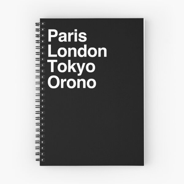Item preview, Paris London Tokyo Orono designed and sold by Custom365.