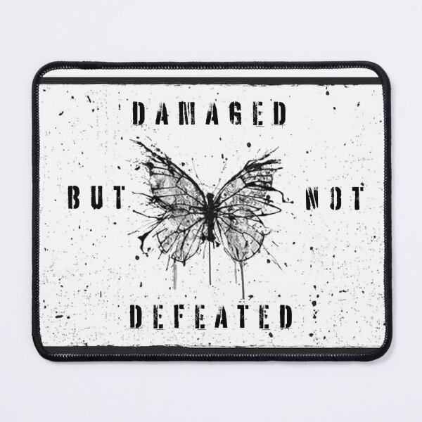 Item preview, Damaged but not Defeated designed and sold by CreativeMomma5.