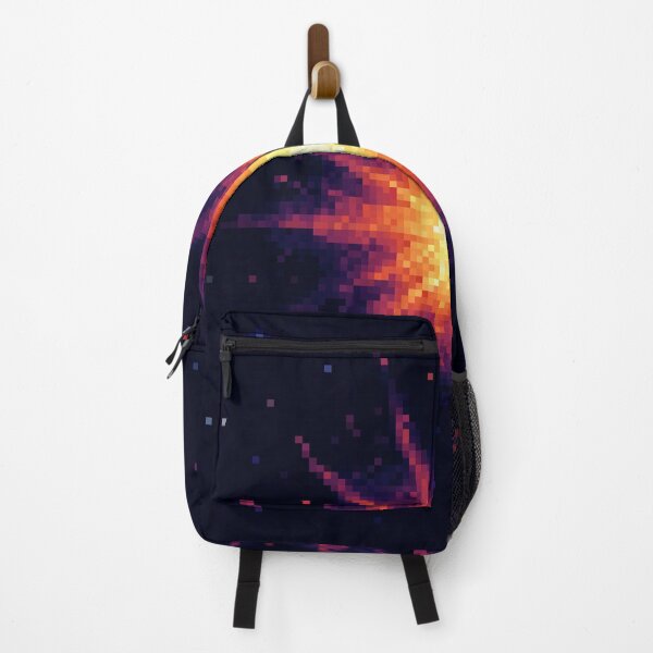 Item preview, Pixel Sunburst – Glowing Solar Flare in Retro Style designed and sold by retro_pixel.
