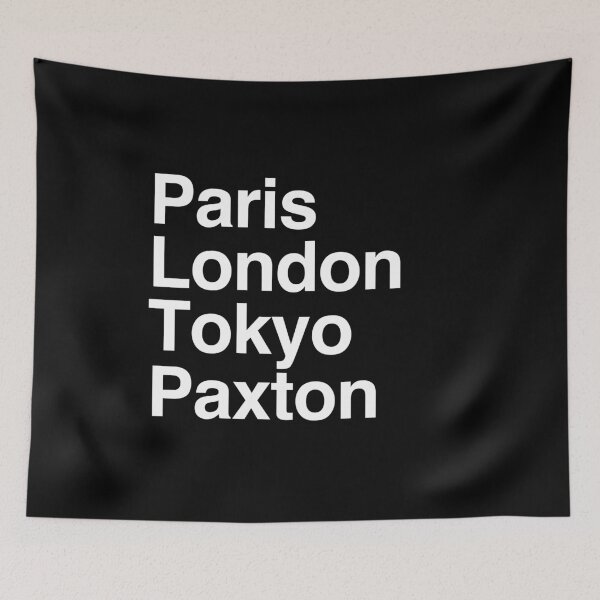 Item preview, Paris London Tokyo Paxton designed and sold by Custom365.